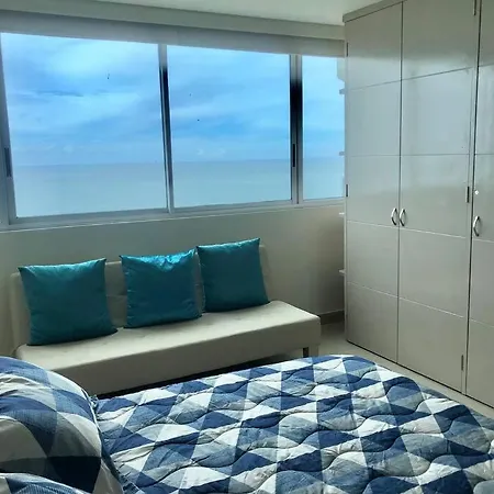 Apto 2302 Frente Al Mar- Edificio Palmetto, Piso 23 Apartamento