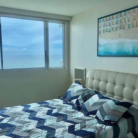 Apto 2302 Frente Al Mar- Edificio Palmetto, Piso 23 Apartamento