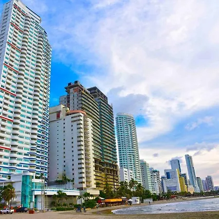 Apto 2302 Frente Al Mar- Edificio Palmetto, Piso 23 Apartment Cartagena